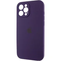 Чохол Silicone Case Full Camera Protective (AA) Apple iPhone 12 Pro Max (6.7") Фіолетовий / Elderberry / PVH