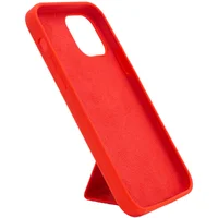 Чехол Silicone Case Hand Holder для Apple iPhone 12 Pro Max (6.7") Красный / Red