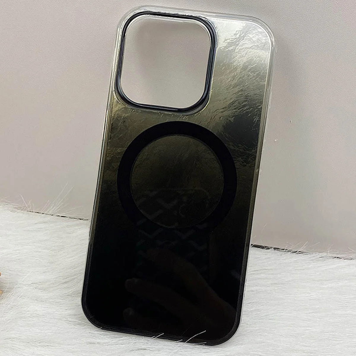 Чохол TPU Shiny Mountain (MagFit) для Apple iPhone 12 Pro Max (6.7") Black