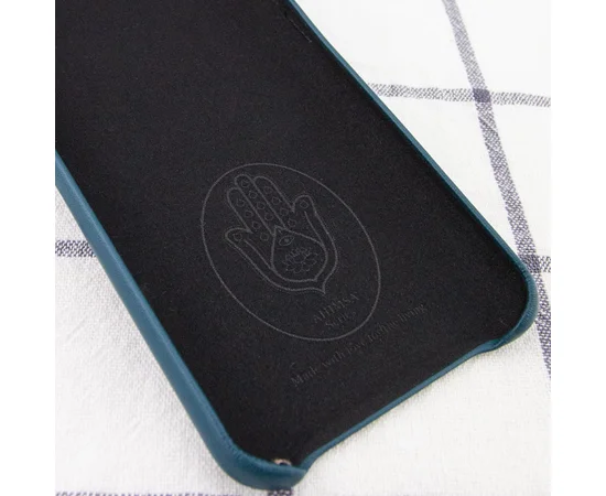 Кожаный чехол AHIMSA PU Leather Case (A) для Apple iPhone 12 Pro Max (6.7") Зеленый