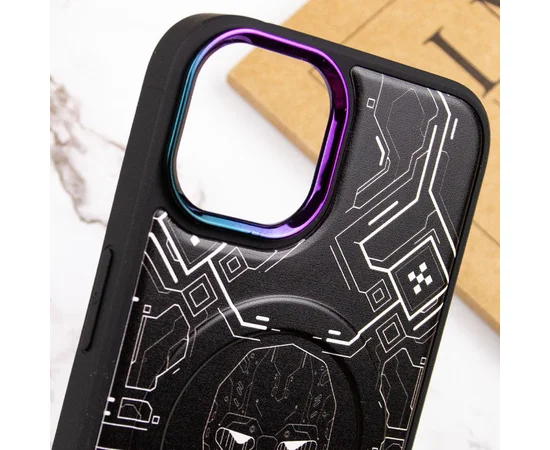 TPU+PC чехол Funny pictures with MagSafe для Apple iPhone 12 Pro Max (6.7") Dark side