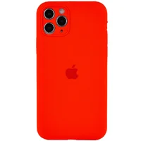 Чехол Silicone Case Full Camera Protective (AA) для Apple iPhone 12 Pro Max (6.7") Красный / Red