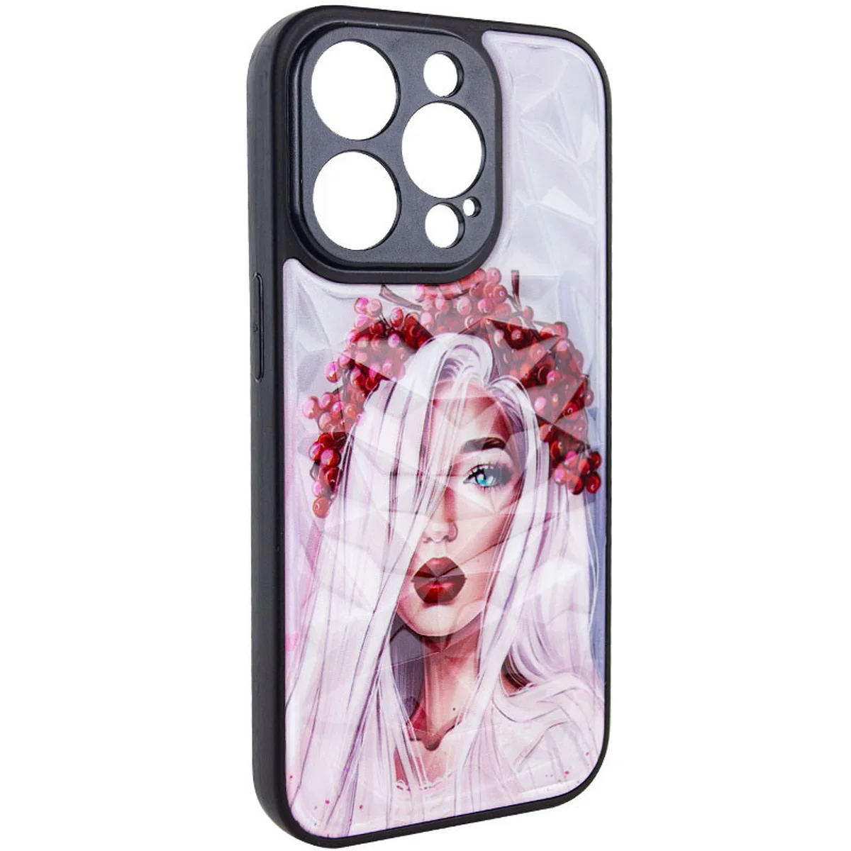 TPU+PC чехол Prisma Ladies для Apple iPhone 12 Pro Max (6.7") Ukrainian Girl