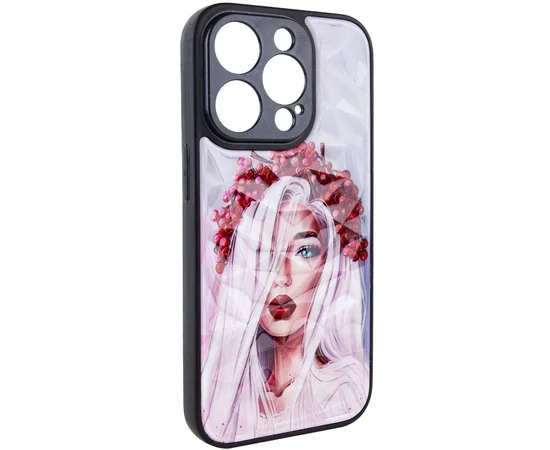 TPU+PC чехол Prisma Ladies для Apple iPhone 12 Pro Max (6.7") Ukrainian Girl