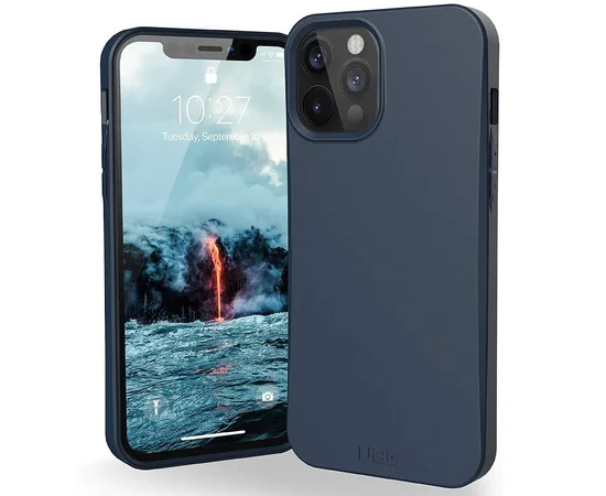 Чехол UAG OUTBACK BIO для Apple iPhone 12 Pro Max (6.7") Темно-синий