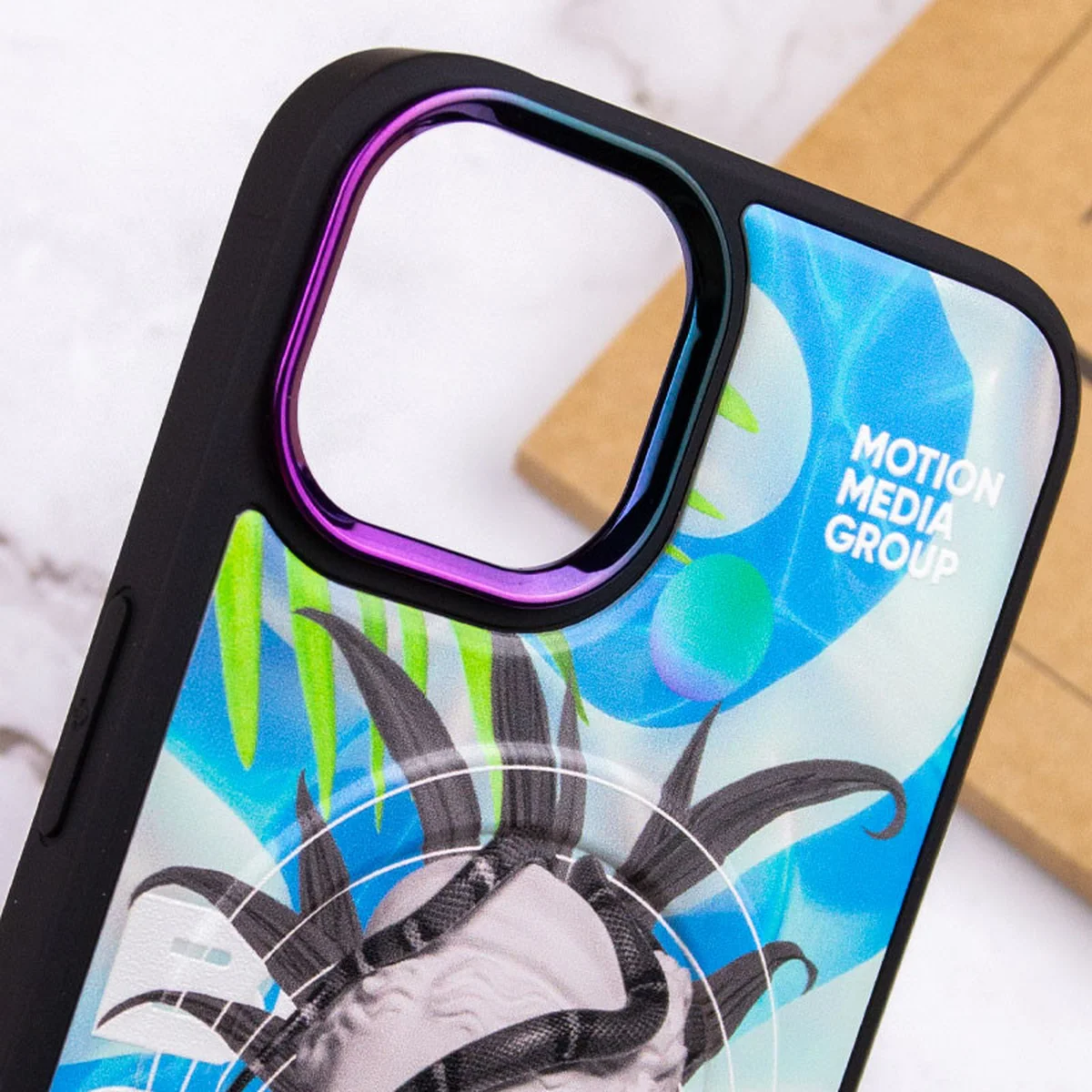 TPU+PC чохол Funny pictures with MagSafe для Apple iPhone 12 Pro Max (6.7") Colossus