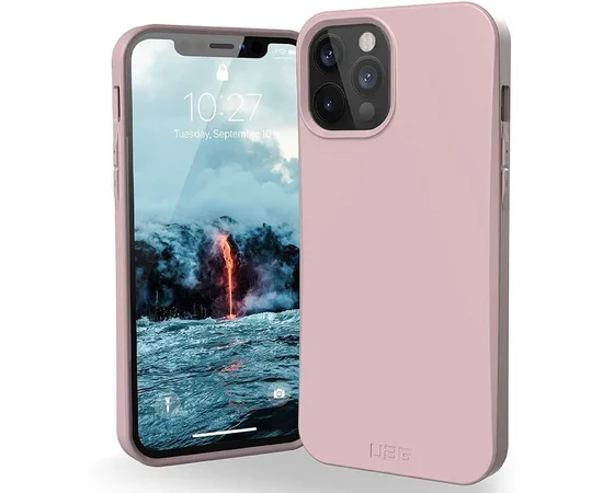 Чехол UAG OUTBACK BIO для Apple iPhone 12 Pro Max (6.7") Розовый