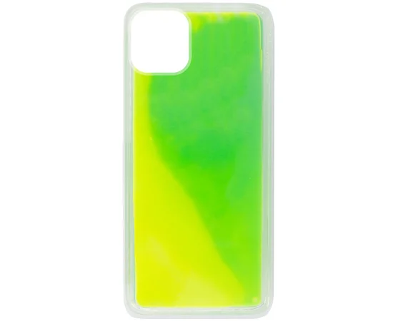 Неоновый чехол Neon Sand glow in the dark для Apple iPhone 12 Pro Max (6.7") Зеленый
