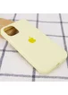 Чохол Silicone Case Full Protective (AA) для Apple iPhone 12 Pro Max (6.7 ") Жовтий / Mellow Yellow