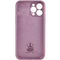 Чехол Silicone Case Lakshmi Square Full Camera для Apple iPhone 12 Pro Max (6.7") Лиловый / Lilac Pride