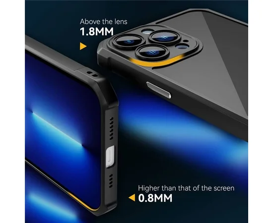 Чехол TPU Ease Black series для Apple iPhone 12 Pro Max (6.7") Черный