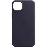 Кожаный чехол Leather Case (AA Plus) with MagSafe для Apple iPhone 12 Pro Max (6.7") Violet