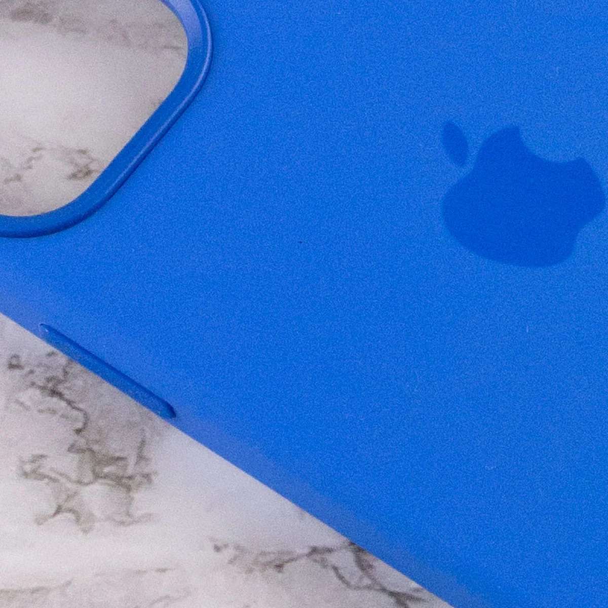 Чехол Silicone case (AAA) full with Magsafe and Animation для Apple iPhone 12 Pro Max (6.7") Синий / Capri Blue
