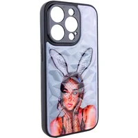 TPU+PC чехол Prisma Ladies для Apple iPhone 12 Pro Max (6.7") Rabbit