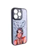 TPU+PC чехол Prisma Ladies для Apple iPhone 12 Pro Max (6.7") Rabbit