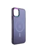 Чехол TPU+Glass Sapphire Mag Evo case для Apple iPhone 12 Pro Max (6.7") Amethyst