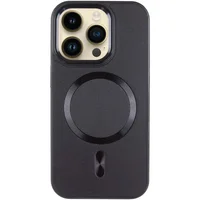 Шкіряний чохол SnapCase with MagSafe для Apple iPhone 12 Pro Max (6.7") Black