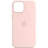 Чехол Silicone Case Full Protective (AA) для Apple iPhone 12 Pro Max (6.7") Розовый / Chalk Pink