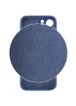 Чехол Silicone Case Lakshmi Square Full Camera для Apple iPhone 12 Pro Max (6.7") Синий / Deep navy