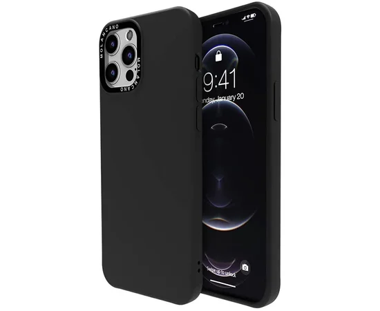 TPU чехол Molan Cano MIXXI для Apple iPhone 12 Pro Max (6.7") Черный