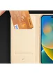 Чехол-книжка Dux Ducis с карманом для визиток для Apple iPhone 12 Pro Max (6.7") Золотой