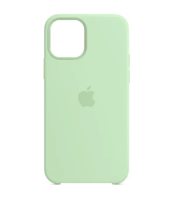 Чехол Silicone Case (AA) для Apple iPhone 12 Pro Max (6.7") Зеленый / Pistachio