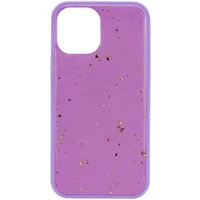 TPU чехол Confetti для Apple iPhone 12 Pro Max (6.7") Сиреневый