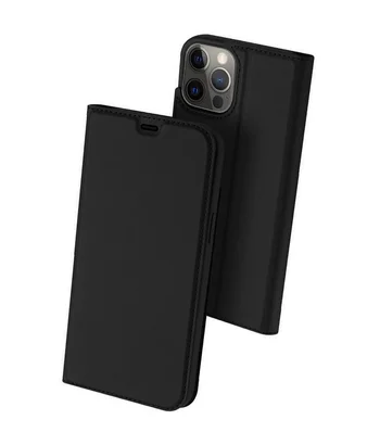 Чохол-книжка Dux Ducis з кишенею для візиток для Apple iPhone 12 Pro Max (6.7 ") Чорний