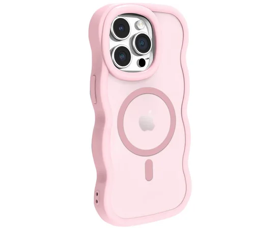 Чохол TPU+PC Undine with MagSafe для Apple iPhone 12 Pro Max (6.7") Pink