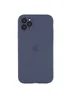Чехол Silicone Case Full Camera Protective (AA) для Apple iPhone 12 Pro Max (6.7") Серый / Lavender Gray