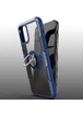TPU+PC чехол Deen CrystalRing for Magnet (opp) для Apple iPhone 12 Pro Max (6.7") Бесцветный / Темно-синий