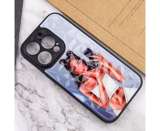 TPU+PC чехол Prisma Ladies для Apple iPhone 12 Pro Max (6.7") Black in White