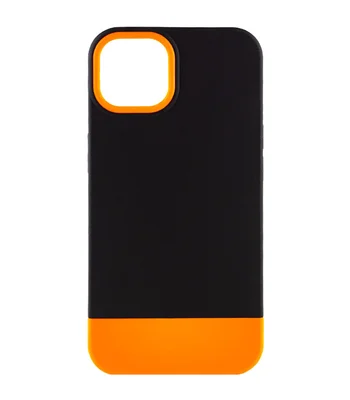 Чехол TPU+PC Bichromatic для Apple iPhone 12 Pro Max (6.7") Black / Orange