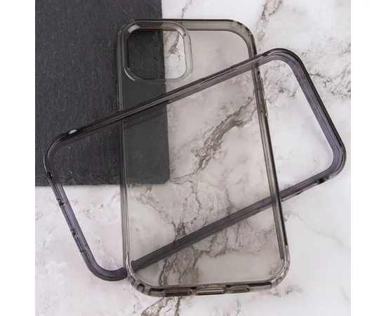 Чехол TPU+PC Full Body с защитой 360 для Apple iPhone 12 Pro Max (6.7") Черный