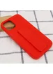 Чехол Silicone Case Hand Holder для Apple iPhone 12 Pro Max (6.7") Красный / Red
