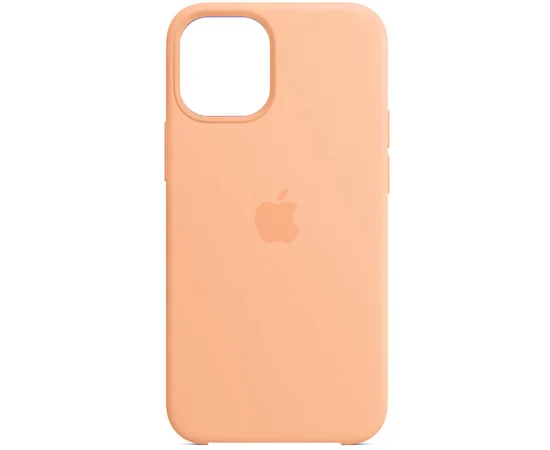 Чехол Silicone Case (AA) для Apple iPhone 12 Pro Max (6.7") Оранжевый / Cantaloupe