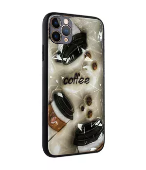 TPU+PC чохол Prisma Plushie для Apple iPhone 12 Pro Max (6.7") Coffee