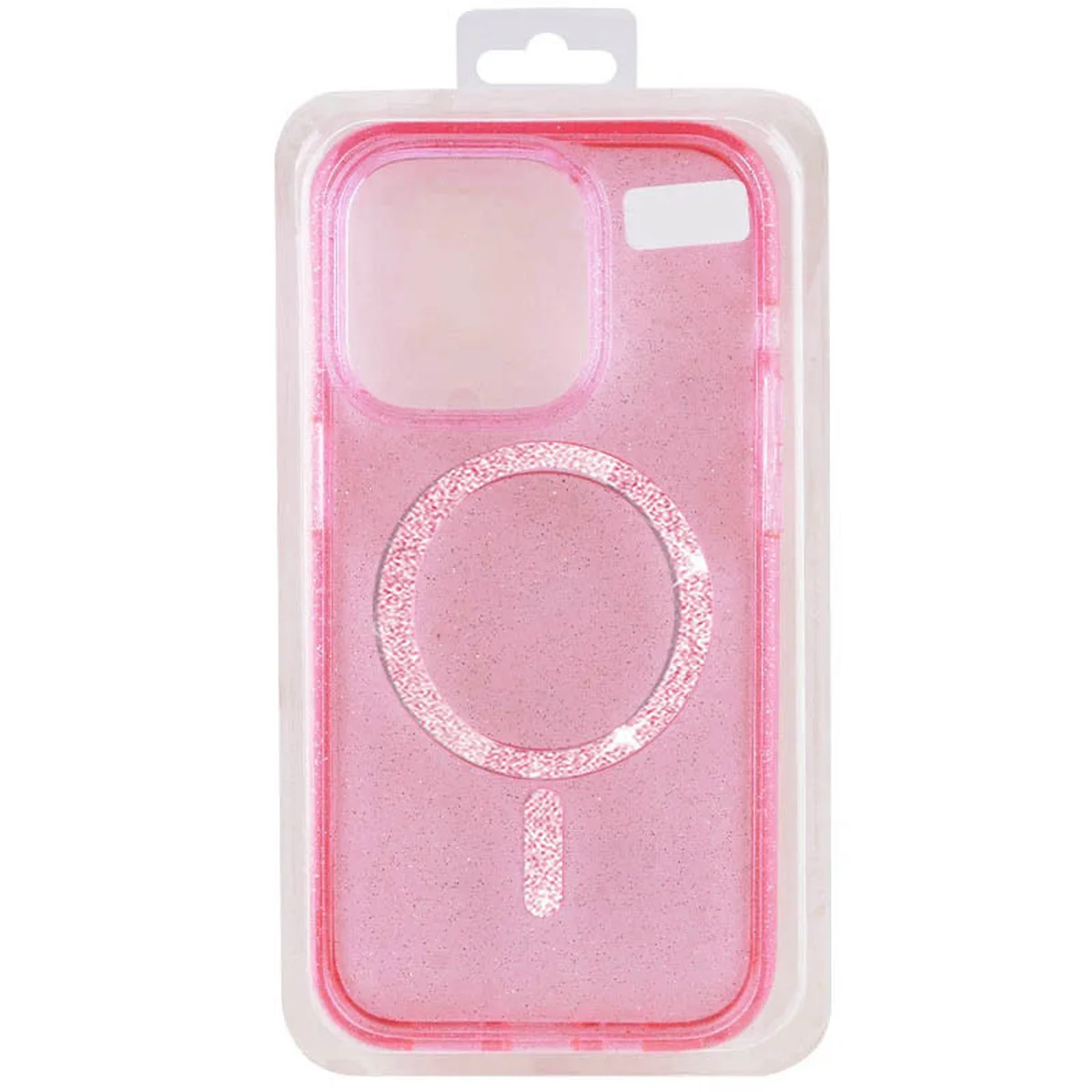 Чехол TPU Eclipse Sparkle (MagFit) для Apple iPhone 12 Pro Max (6.7") Pink