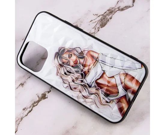 TPU+PC чохол Prisma Ladies для Apple iPhone 12 Pro Max (6.7") White