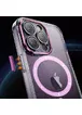 Чехол TPU+PC Colorful with MagSafe для Apple iPhone 12 Pro Max (6.7") Pink