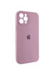 Чохол Silicone Case Full Camera Protective (AA) для Apple iPhone 12 Pro Max (6.7 ") Ліловий / Lilac Pride