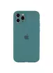 Чохол Silicone Case Full Camera Protective (AA) для Apple iPhone 12 Pro Max (6.7 ") Зелений / Pine green