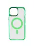 Чохол TPU Iris with MagSafe для Apple iPhone 12 Pro Max (6.7") Салатовий