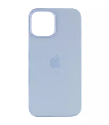 Чехол Silicone case (AAA) full with Magsafe and Animation для Apple iPhone 12 Pro Max (6.7") Голубой / Cloud Blue Чехол Silicone case (AAA) full with Magsafe and Animation для Apple iPhone 12 Pro Max (6.7") Голубой / Cloud Blue