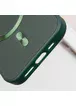 Шкіряний чохол SnapCase with MagSafe для Apple iPhone 12 Pro Max (6.7") Green