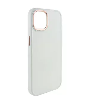 TPU чехол Bonbon Metal Style для Apple iPhone 12 Pro Max (6.7") Белый / White