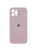 Чехол Silicone Case Full Camera Protective (AA) для Apple iPhone 12 Pro Max (6.7") Серый / Lavender / PVH
