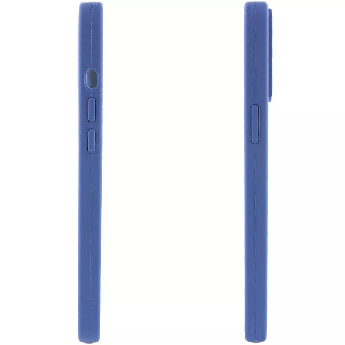 Чохол Silicone Case Lakshmi Square Full Camera для Apple iPhone 12 Pro Max (6.7") Синій / Deep navy