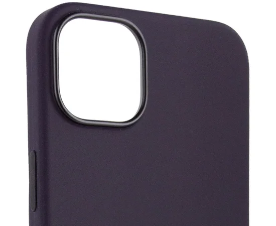 Чохол Silicone case (AAA) full with Magsafe для Apple iPhone 12 Pro Max (6.7 ") Фіолетовий / Amethyst