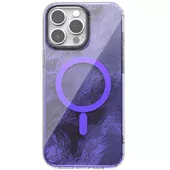 Чохол TPU Shiny Mountain (MagFit) для Apple iPhone 12 Pro Max (6.7") Purple